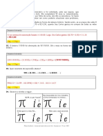 Avaliação de problemas matemáticos com números binários, racionais e irracionais