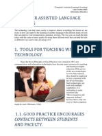 Computer Assisted Language Learning