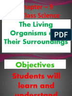 Chapter - 9 6 Class Science: The Living Organisms and Their Surroundings