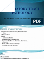 Respiratory Tract Pathology New Lecture