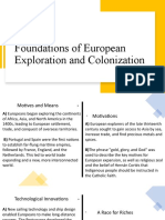 Foundations of European Exploration and Colonization: Dana I. Cardona Cid