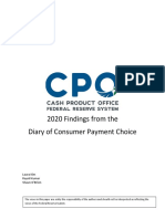 2020 Findings From The Diary of Consumer Payment Choice July2020