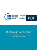 The Human Connection: Chartered Institute of Ergonomics & Human Factors