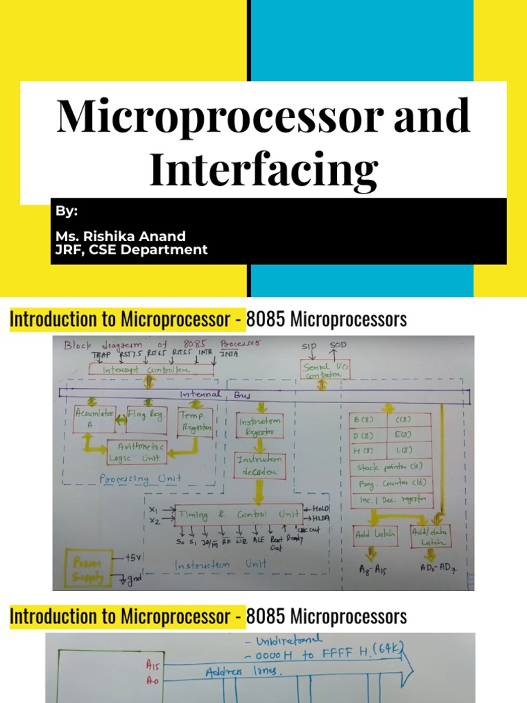 Microprocessors PDF Central Processing Unit Manufactured Goods