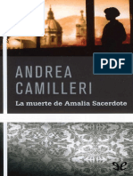 La Muerte de Amalia Sacerdote - Andrea Camilleri