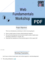 Web Fundamentals Workshop