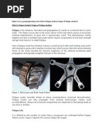 Fatigue Analysis Notes