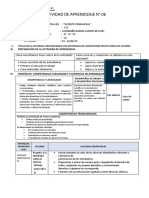 Actividad de Aprendizaje #06: I. Datos Informativos