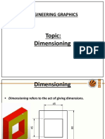 Dimensioning