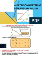 Razones Trigonométricas de Un Ángulo Agudo: Enrique Tafur López