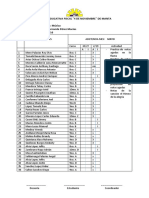 Formato Asistencia Proyecto Escolar