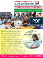Website: Https://csvlorg - In/ - Helpline: +91: 7004960642: India's No.1 Brand For Computer & Vocational Education