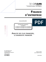 Ue 116 Inance D Entreprise: Nalyse Des Flux Financiers Le Diagnostic Financier