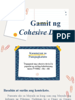 Gamit NG: Cohesive Devices