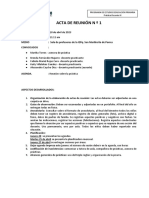 Acta de Reunión Sobre La Práctica - Martes 18 - 05