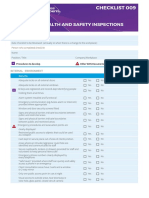 Checklist009 Workhealthandsafetyinspections