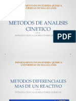 Metodos de Analisis Cinetico: Departamento de Ingenieria Quimica Universidad de Magallanes
