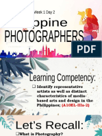 Q3-PPT-ARTS10 - Photography (Philippine Photographers)