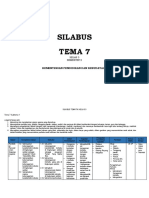 Silabus Kelas 3 Tema 7