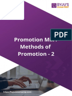 Promotion Mix Methods of Promotion 2 44