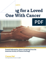 Caring For A Loved One With Cancer: Trusted Information About Caregiving From The American Society of Clinical Oncology