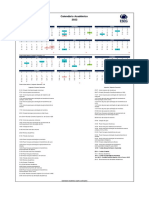 Calendário Acadêmico - ESEG 2022