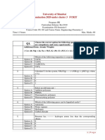 University of Mumbai Examination 2020 Under Cluster 3 FCRIT