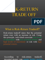 Risk-Return Trade Off