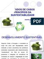 Princípios da sustentabilidade em estudos de caso