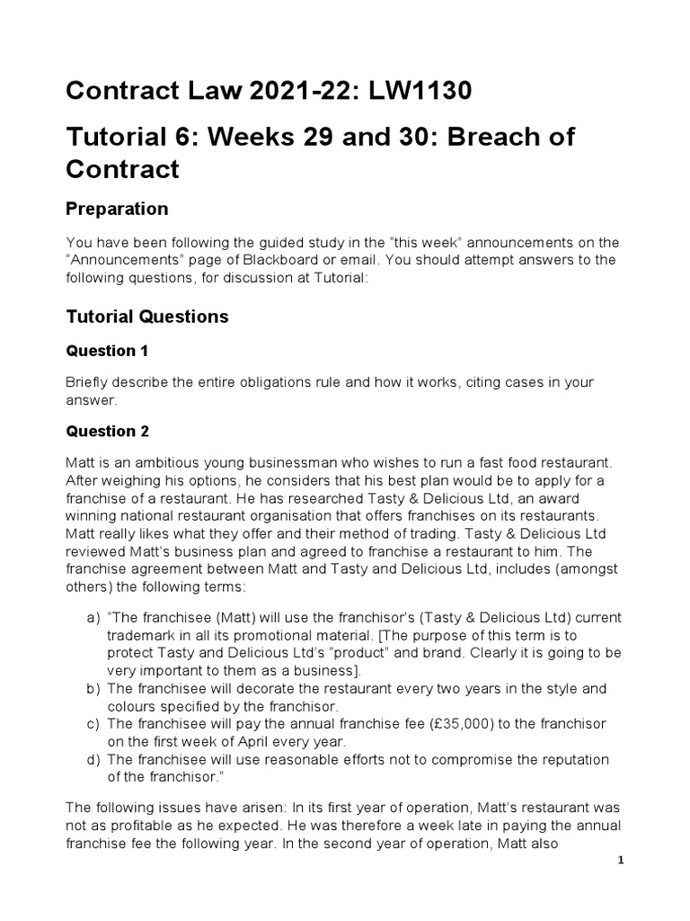 contract-law-2021-22-lw1130-tutorial-6-weeks-29-and-30-breach-of