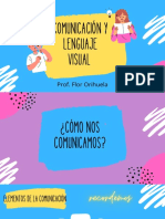 Comunicación Y Lenguaje Visual: Prof. Flor Orihuela