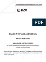 Mando Universal Elco PDM 1000T