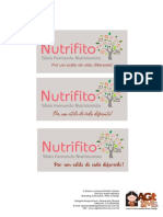 Amostra de Logo Nutrifito Com Frase
