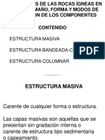 13 Petro - Minas Estructuras Igneas Tamaño, Forma - Agrupación Componentes 2020 2020
