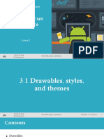 3.1 Drawables, Styles, and Themes