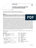 Mitigating Abiotic Stress: Microbiome Engineering For Improving Agricultural Production and Environmental Sustainability