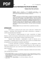 Democracia e Partidos Politicos