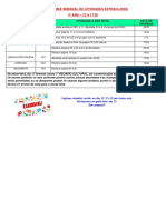 Cronograma Semanal de Atividades Extraclasse 5º ANO - 13 A 17/02