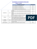 Cronograma Semanal de Atividades Extraclasse 7º ANO - 6 A 10/02