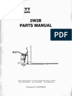 Barrett 2W2B Parts Manual