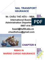 International Transport and Insurance