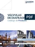 Válvulas de Diafragma: Catálogo de Producto