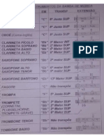 Transcrição e Instumentação