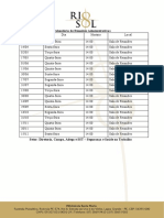 Calendário de Reuniões Administrativas