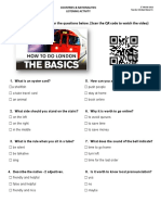 2° Medio - VIDEO QUIZ 1 - How To Do in London