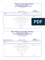 D F S U: RA. Idelia Anchez Rgell