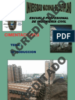 Cimentaciones: Acreditado