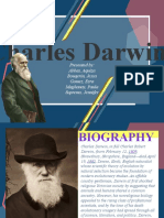 Charles Darwin: Presented By: Abbas, Aquiza Bouqerin, Jessa Gomez, Ezra Maghanay, Paula Supremo, Jennifer