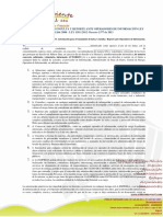 UtorizacióN para Consulta Y Reporte Ante Operadores de InformacióN Ley 1266 /2008 - LEY 1581 /2012-Decreto 1377 de 2013