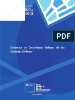 Dinámica de Crecimiento Urbano de Las Ciudades Chilenas